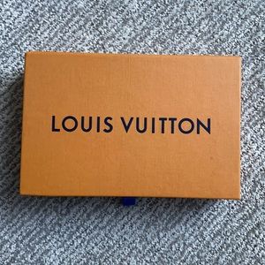 Louis Vuitton wallet box 8.5” x 5.5”